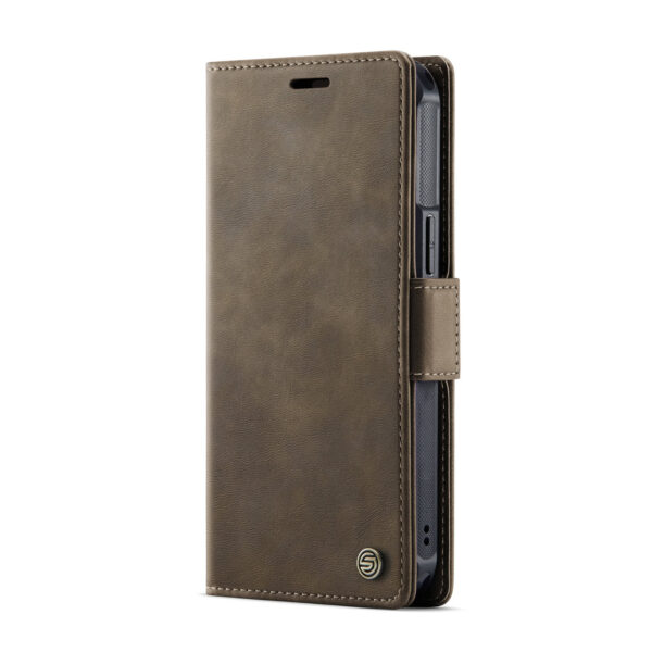 Solidenz 2-in-1 MagSafe Wallet Case for iPhone 16e - Brown - Image 2