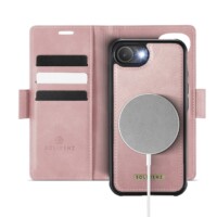 Solidenz 2-in-1 MagSafe Wallet Case voor iPhone 16e – Roze