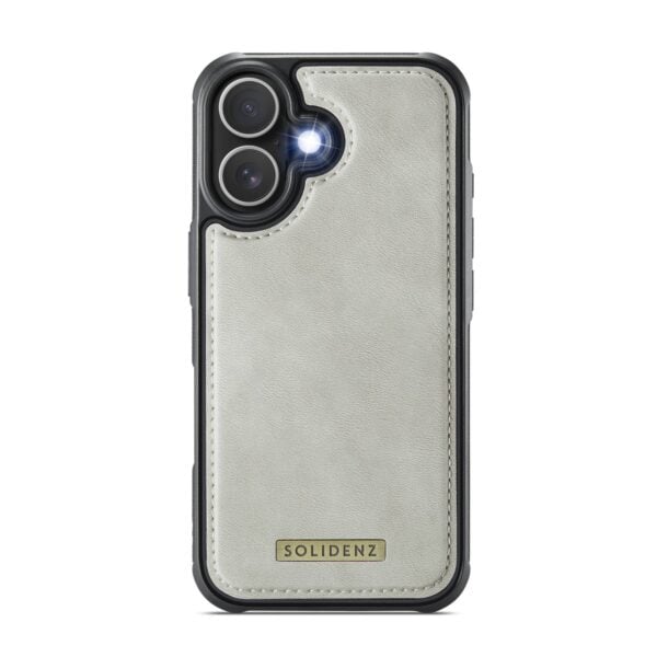 Solidenz 2-in-1 MagSafe Wallet Case voor iPhone 17 - Beige - Afbeelding 5