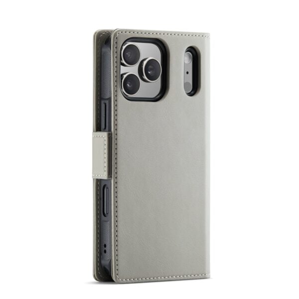 Solidenz 2-in-1 MagSafe Wallet Case voor iPhone 17 Pro Max - Beige - Afbeelding 3