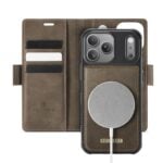 variatie Solidenz 2-in-1 MagSafe Wallet Case voor iPhone 17 Pro Max – Bruin