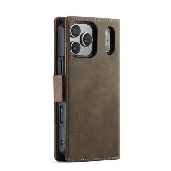 Solidenz 2-in-1 MagSafe Wallet Case voor iPhone 17 Pro Max - Bruin - Afbeelding 3