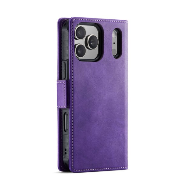 Solidenz 2-in-1 MagSafe Wallet Case voor iPhone 17 Pro Max - Paars - Afbeelding 3