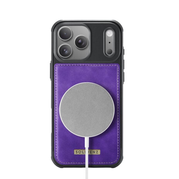Solidenz 2-in-1 MagSafe Wallet Case voor iPhone 17 Pro Max - Paars - Afbeelding 6