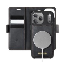 Solidenz 2-in-1 MagSafe Wallet Case for iPhone 17 Pro Max – Black