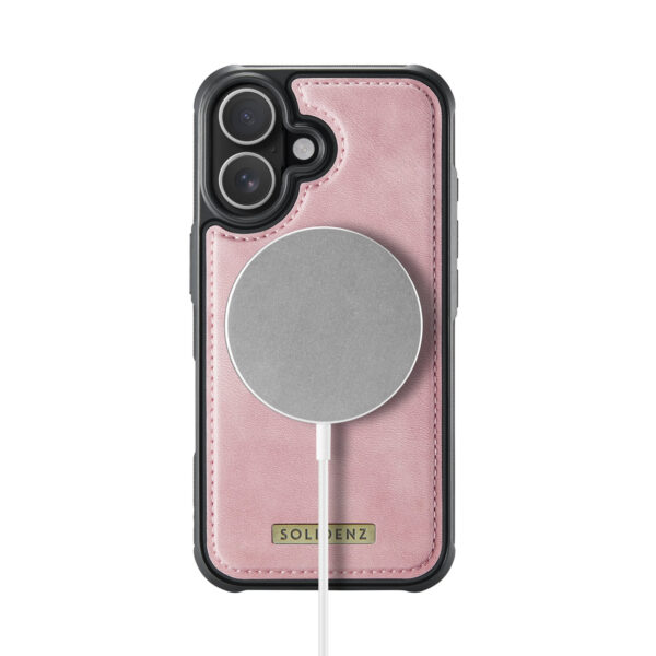 Solidenz 2-in-1 MagSafe Wallet Case voor iPhone 17 - Roze - Afbeelding 6