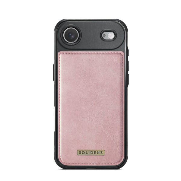 Solidenz 2-in-1 MagSafe Wallet Case for iPhone Air - Pink - Image 5