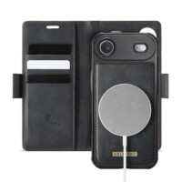 Solidenz 2-in-1 MagSafe Wallet Case for iPhone Air – Black
