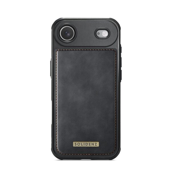 Solidenz 2-in-1 MagSafe Wallet Case for iPhone Air - Black - Image 5