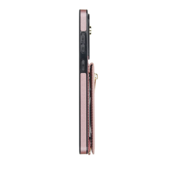 Solidenz Fashion Wallet case with lanyard Samsung Galaxy S25 Edge - Rose Gold - Image 7