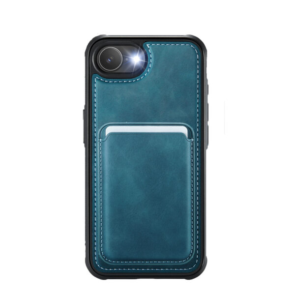 Solidenz MagSafe Wallet Backcover for iPhone 16e - Blue - Image 3