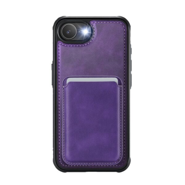 Solidenz MagSafe Wallet Backcover for iPhone 16e - Purple - Image 3