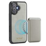 variatie Solidenz MagSafe Wallet Backcover voor iPhone 17 – Beige