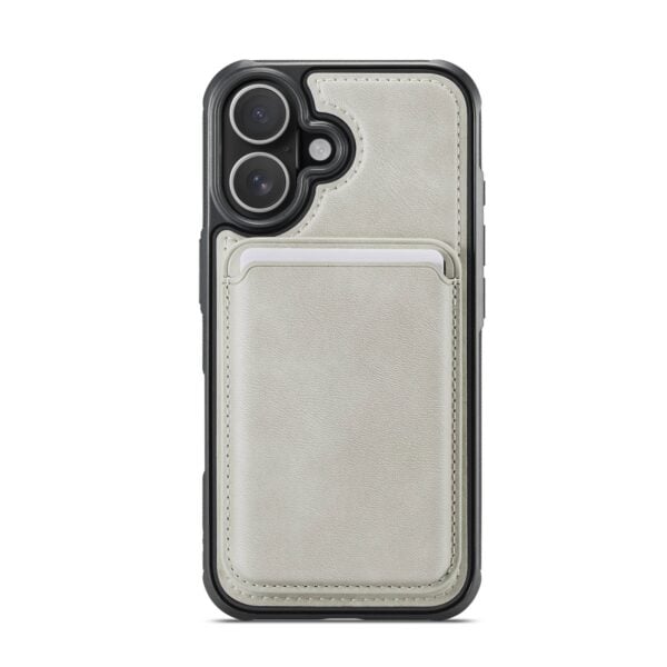 Solidenz MagSafe Wallet Backcover voor iPhone 17 - Beige - Afbeelding 3