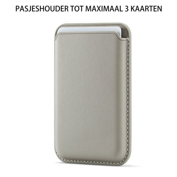Solidenz MagSafe Wallet Backcover voor iPhone 17 - Beige - Afbeelding 8