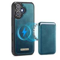 Solidenz MagSafe Wallet Backcover for iPhone 17 – Blue