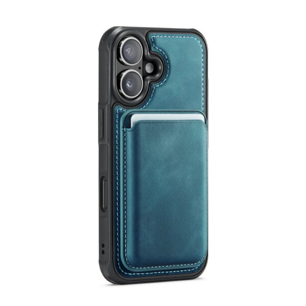 Solidenz MagSafe Wallet Backcover voor iPhone 17 - Blauw - Afbeelding 2