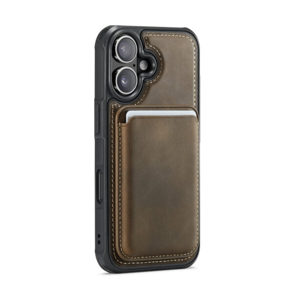 Solidenz MagSafe Wallet Backcover voor iPhone 17 - Bruin - Afbeelding 2