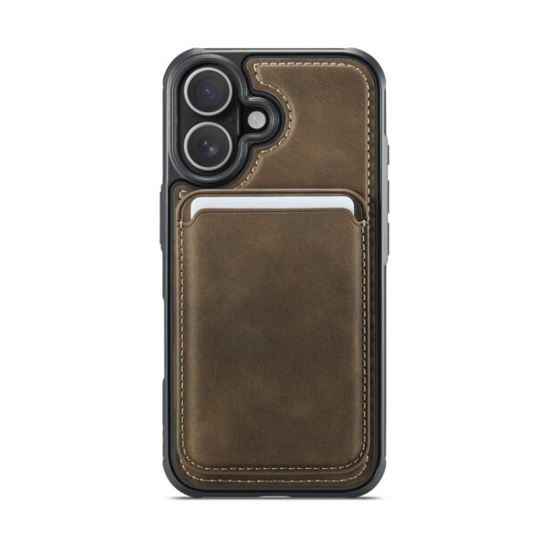 Solidenz MagSafe Wallet Backcover voor iPhone 17 - Bruin - Afbeelding 3