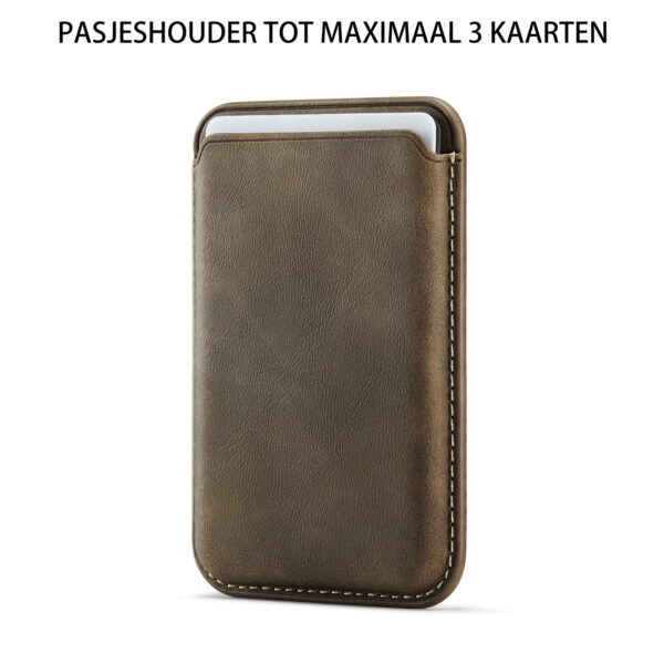 Solidenz MagSafe Wallet Backcover voor iPhone 17 - Bruin - Afbeelding 9