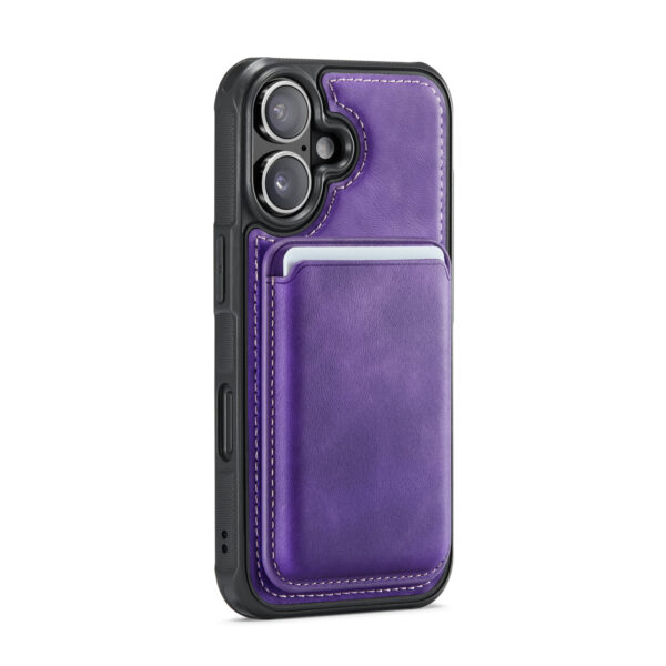 Solidenz MagSafe Wallet Backcover voor iPhone 17 - Paars - Afbeelding 2