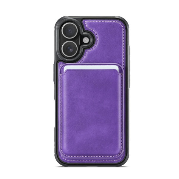 Solidenz MagSafe Wallet Backcover voor iPhone 17 - Paars - Afbeelding 3