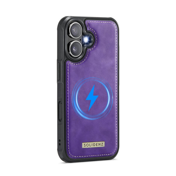 Solidenz MagSafe Wallet Backcover voor iPhone 17 - Paars - Afbeelding 4