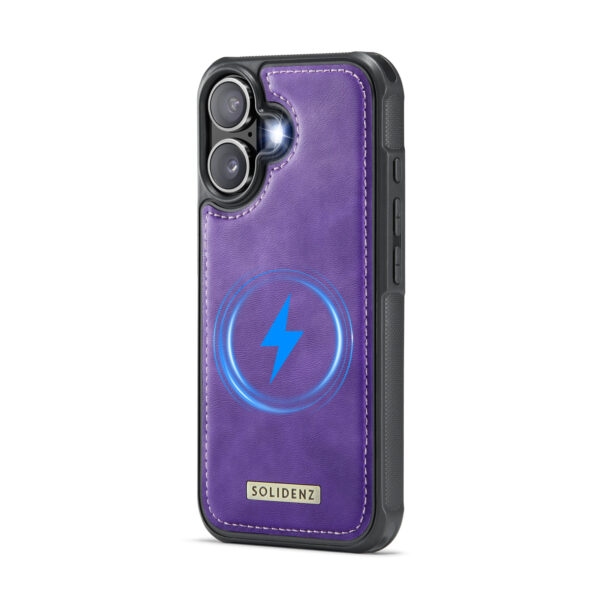 Solidenz MagSafe Wallet Backcover voor iPhone 17 - Paars - Afbeelding 8