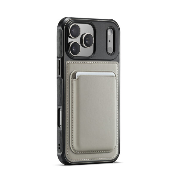 Solidenz MagSafe Wallet Backcover voor iPhone 17 Pro - Beige - Afbeelding 2