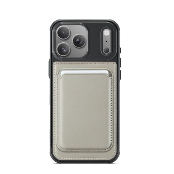 Solidenz MagSafe Wallet Backcover voor iPhone 17 Pro Max - Beige - Afbeelding 3