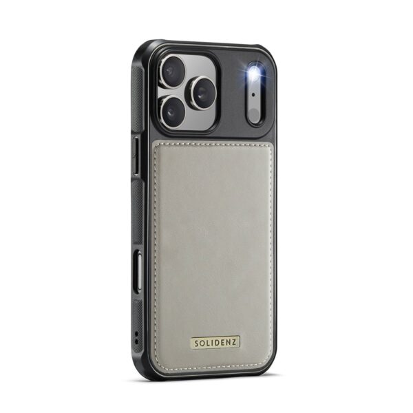 Solidenz MagSafe Wallet Backcover voor iPhone 17 Pro Max - Beige - Afbeelding 4