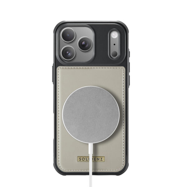 Solidenz MagSafe Wallet Backcover voor iPhone 17 Pro - Beige - Afbeelding 7