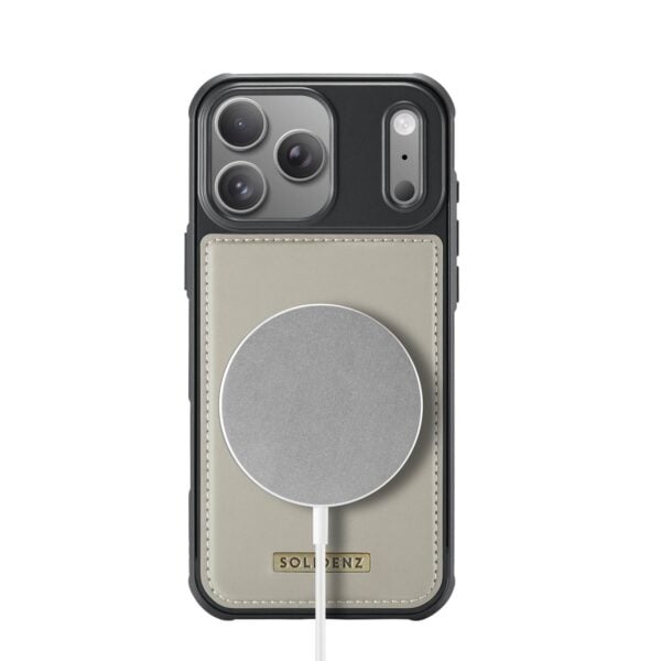 Solidenz MagSafe Wallet Backcover voor iPhone 17 Pro Max - Beige - Afbeelding 7