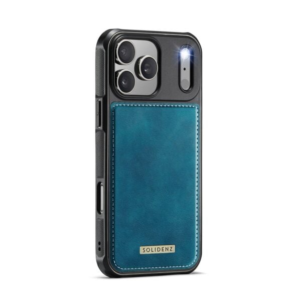 Solidenz MagSafe Wallet Backcover voor iPhone 17 Pro Max - Blauw - Afbeelding 4