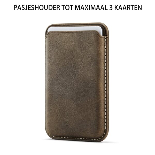 Solidenz MagSafe Wallet Backcover voor iPhone 17 Pro - Bruin - Afbeelding 9