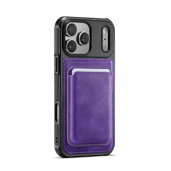 Solidenz MagSafe Wallet Backcover voor iPhone 17 Pro - Paars - Afbeelding 2