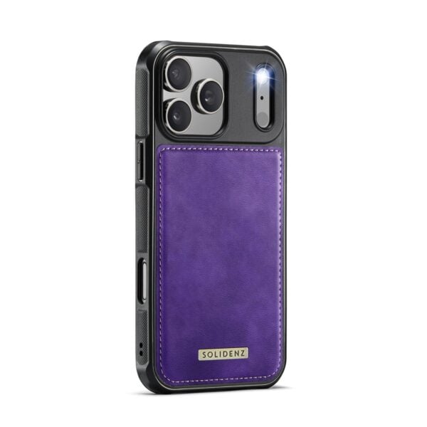 Solidenz MagSafe Wallet Backcover voor iPhone 17 Pro - Paars - Afbeelding 4