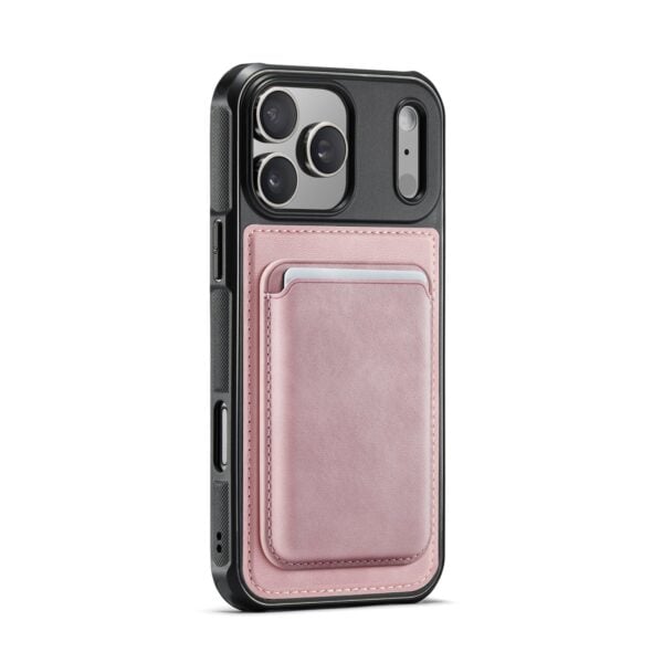 Solidenz MagSafe Wallet Backcover voor iPhone 17 Pro Max - Roze - Afbeelding 2