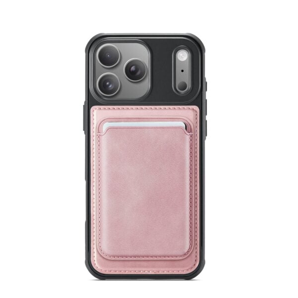 Solidenz MagSafe Wallet Backcover voor iPhone 17 Pro Max - Roze - Afbeelding 3