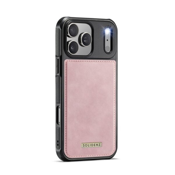 Solidenz MagSafe Wallet Backcover voor iPhone 17 Pro Max - Roze - Afbeelding 4