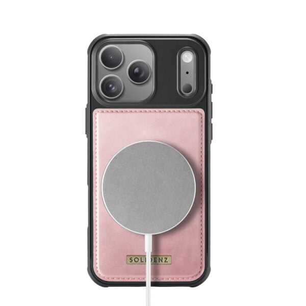 Solidenz MagSafe Wallet Backcover voor iPhone 17 Pro Max - Roze - Afbeelding 7