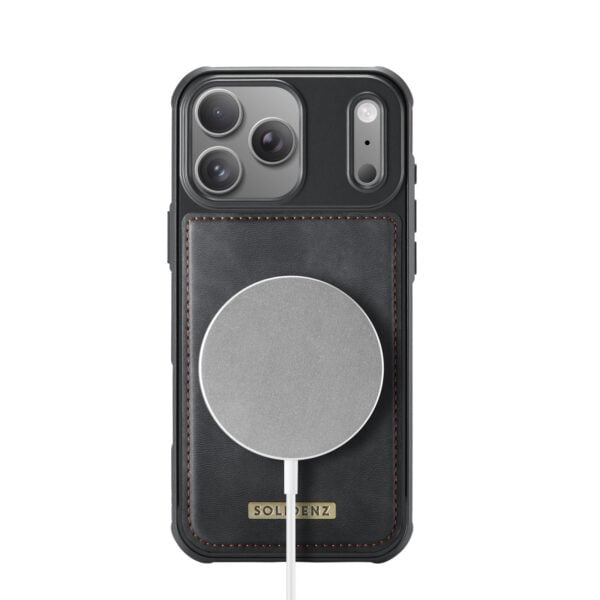 Solidenz MagSafe Wallet Backcover voor iPhone 17 Pro - Zwart - Afbeelding 7
