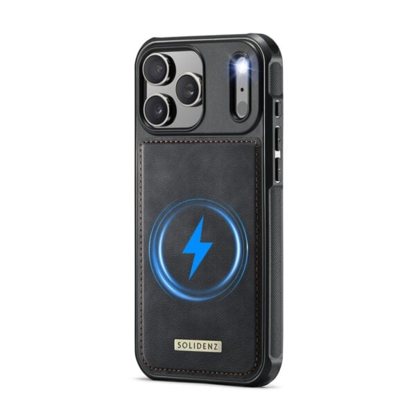 Solidenz MagSafe Wallet Backcover voor iPhone 17 Pro - Zwart - Afbeelding 8