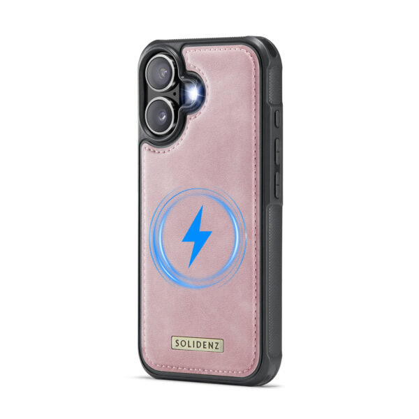 Solidenz MagSafe Wallet Backcover voor iPhone 17 - Roze - Afbeelding 8
