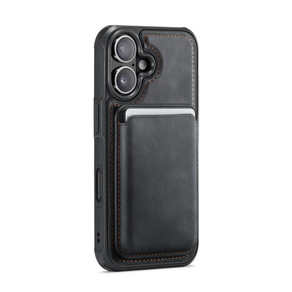 Solidenz MagSafe Wallet Backcover voor iPhone 17 - Zwart - Afbeelding 2