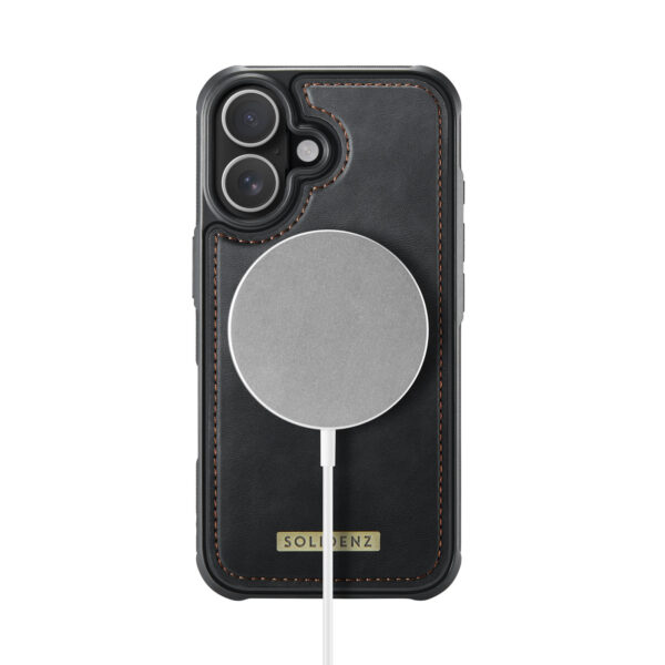 Solidenz MagSafe Wallet Backcover voor iPhone 17 - Zwart - Afbeelding 7