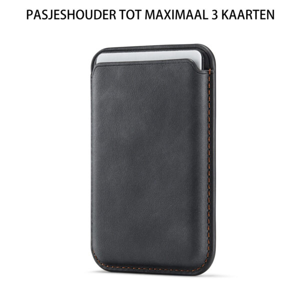 Solidenz MagSafe Wallet Backcover voor iPhone 17 - Zwart - Afbeelding 9