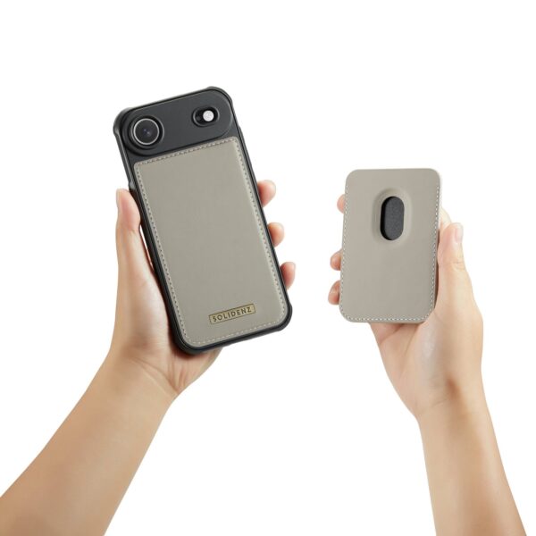 Solidenz MagSafe Wallet Backcover voor iPhone Air - Beige - Afbeelding 10