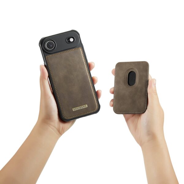 Solidenz MagSafe Wallet Backcover for iPhone Air - Brown - Image 10