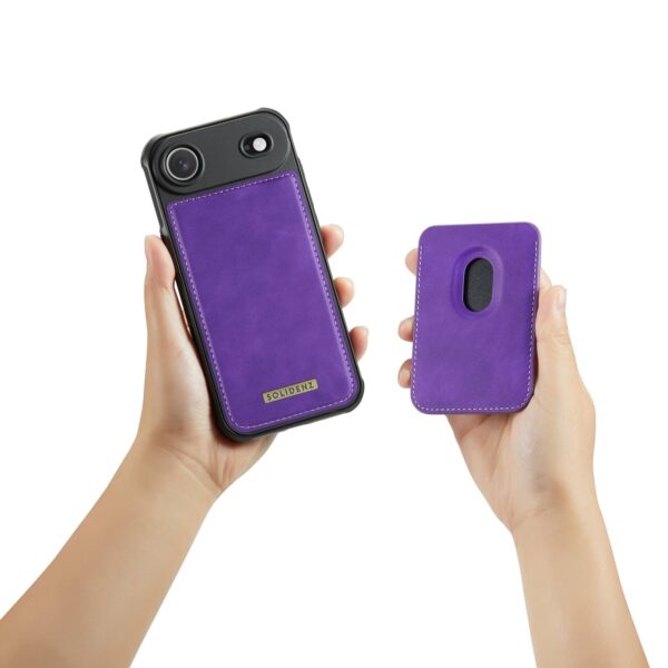 Solidenz MagSafe Wallet Backcover for iPhone Air - Purple - Image 10